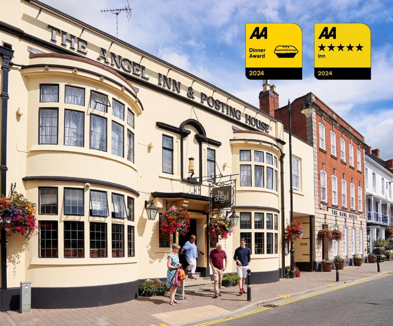 The Angel Inn Hotel Pershore Exterior foto